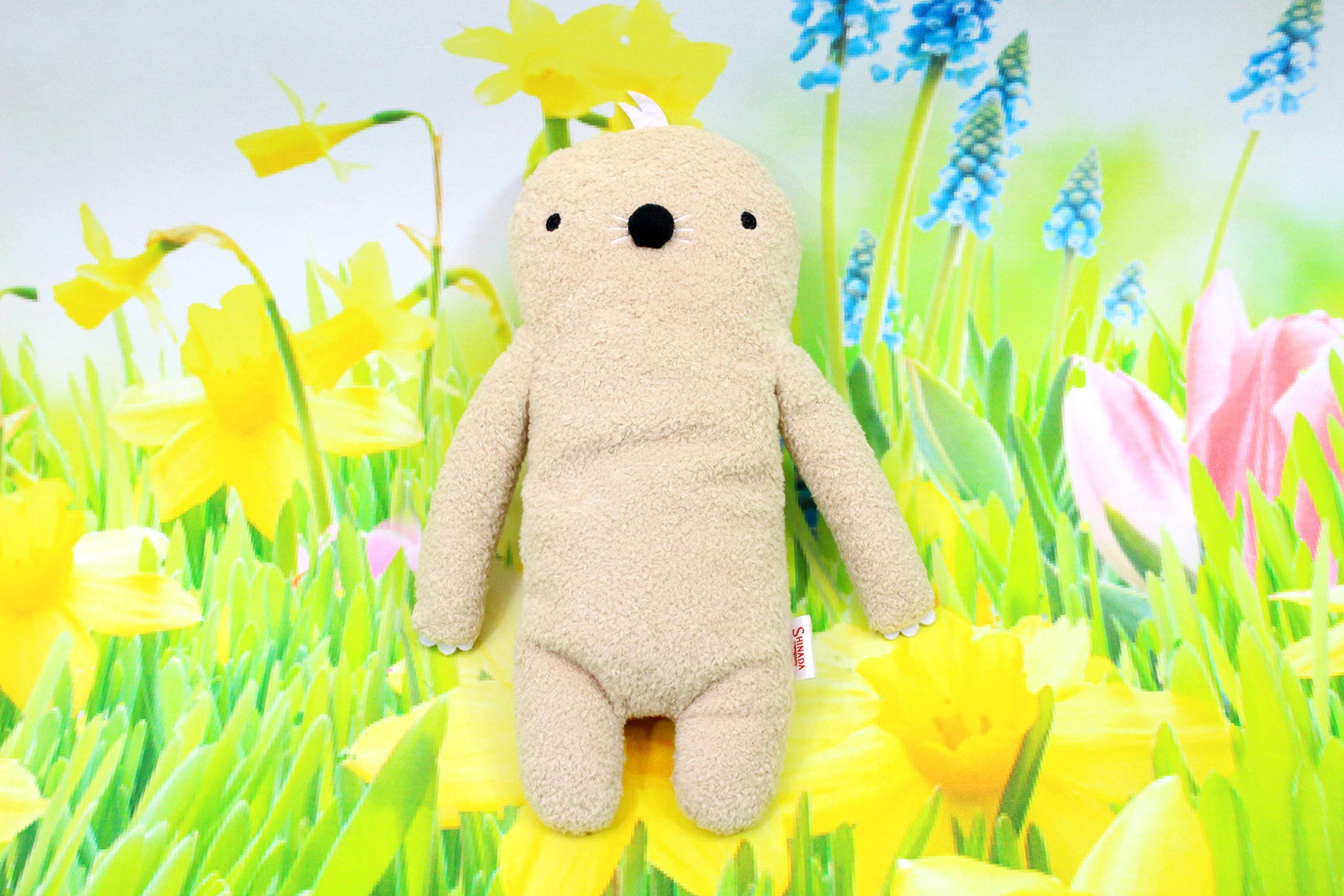 Shinada Mogugu Light Brown 10 x 5 x 20 cm Plush Toy Animal Goods Fumofumo-san (M) FMNG-0078L