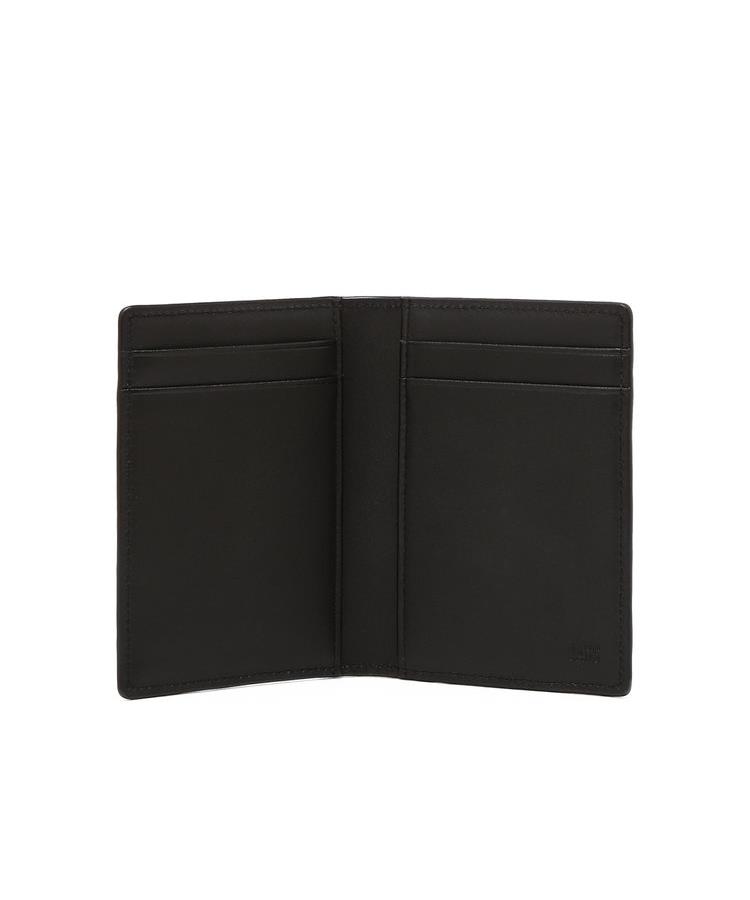 Daks Men'S Accessories Black Dd Logo Cowhide Card Holder Dbho6E911Bk