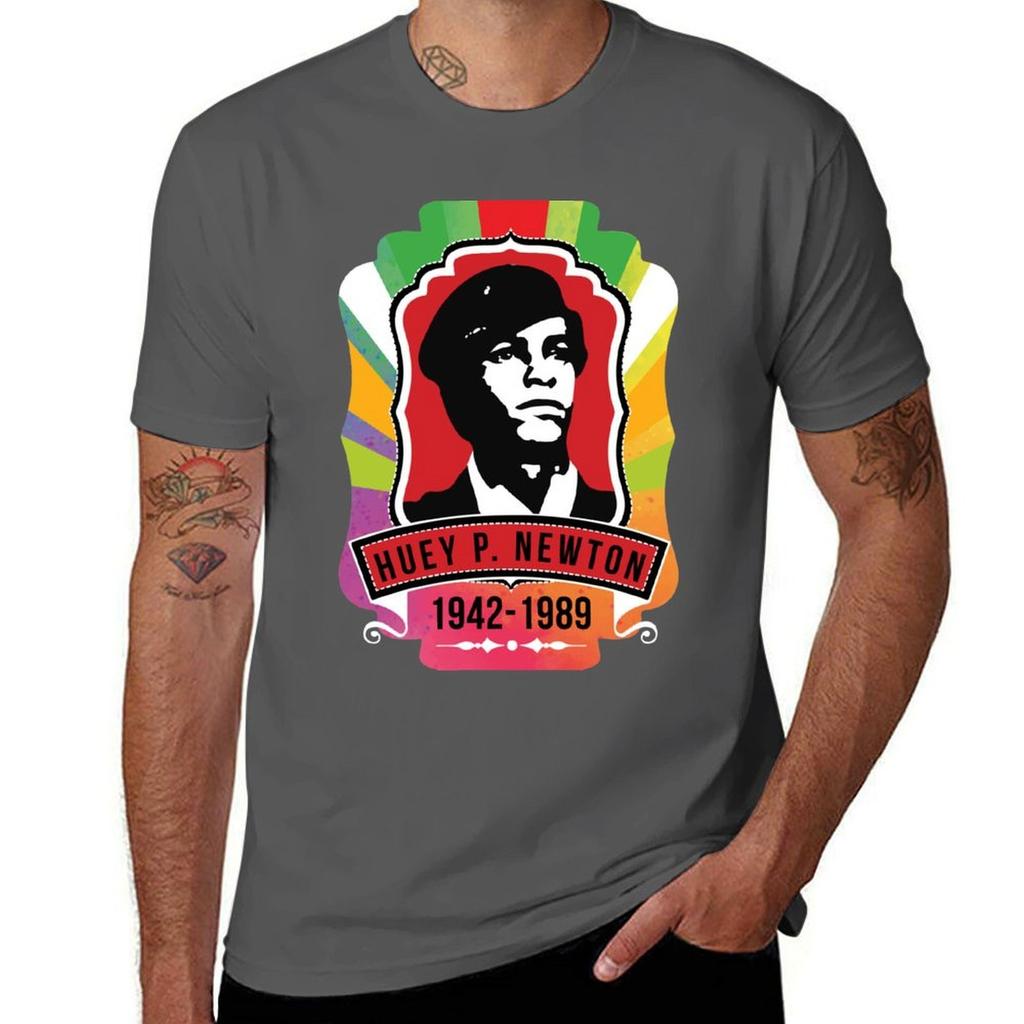 Huey P Newton TShirt Fashion Graphic Tee for Unisex
