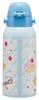 Skater Water Direct Sanrio Fancy Snacks Stainless Sports Water Children's Bottle, 600ml, Drinking, Cinnamoroll, & Weets, Girls', Insulated, Steel,