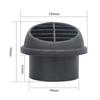 90 Mm Vent Outlet Rotatable Rotating Air Easy Install Vehicle Accessory