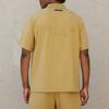 Fear of God Essentials Kurzarm-Polo mit einfarbigem Logo-Print Unisex-Oberteile Bernstein FOG-FW21-006
