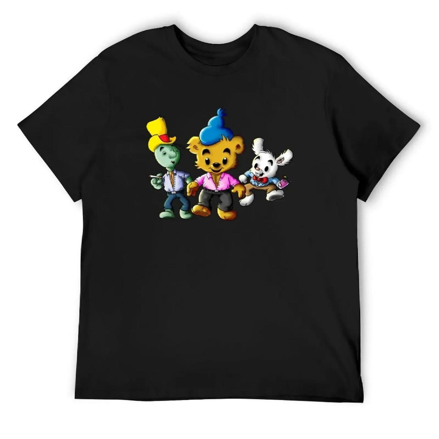 

Bamse Tramse Party Футболка оверсайз футболки с принтом на заказ синий архив смешные футболки мужские S разноцветный