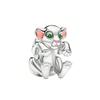 Miniso Tiger Lion Winnie The Pooh copper Exquisite Charm Bead Compatible With for Authentic Bracelets NecklaceDIY Womens Jewellery