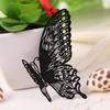 DIY Cute Black Hollow Metal Bookmark Document Book Mark