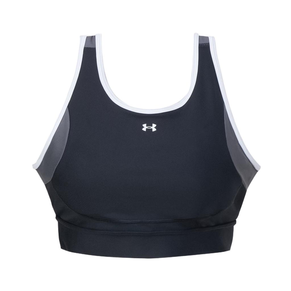 Under Armour Crossback Mid Open Back Simple Trendy Beautiful Fashion Sports Bra Women underwear 6005838-004