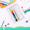 Gouache Pigment Tubes (5ml/Tube) 12 Color Gouache Painting Color Water-Based Paint for Children Student Art Painting