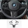 Carbon Fiber Steering Wheel For BMW X3 X4 X3M X4M iX3 2020-2023 Button Frame 4pc