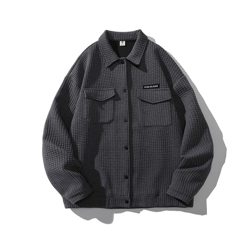 Jacket Men Spring and Fall Loose Trend High Street National Tide All Wear Casual Baseball Jacket