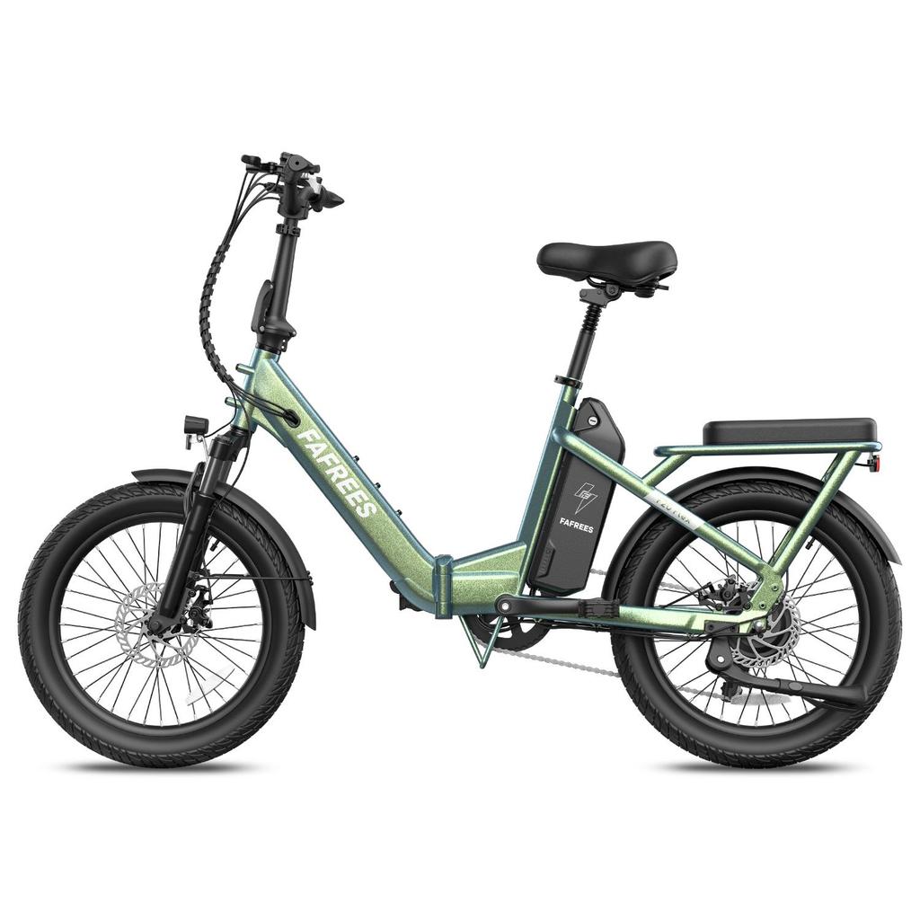 Elektrofahrrad Fafrees F20 Flex 20" Reifen 250W Motor Faltbares City E-Bike Höchstgeschwindigkeit 25 km/h Doppelscheibenbremsen 36V 25Ah Maximale Zuladung 140 kg