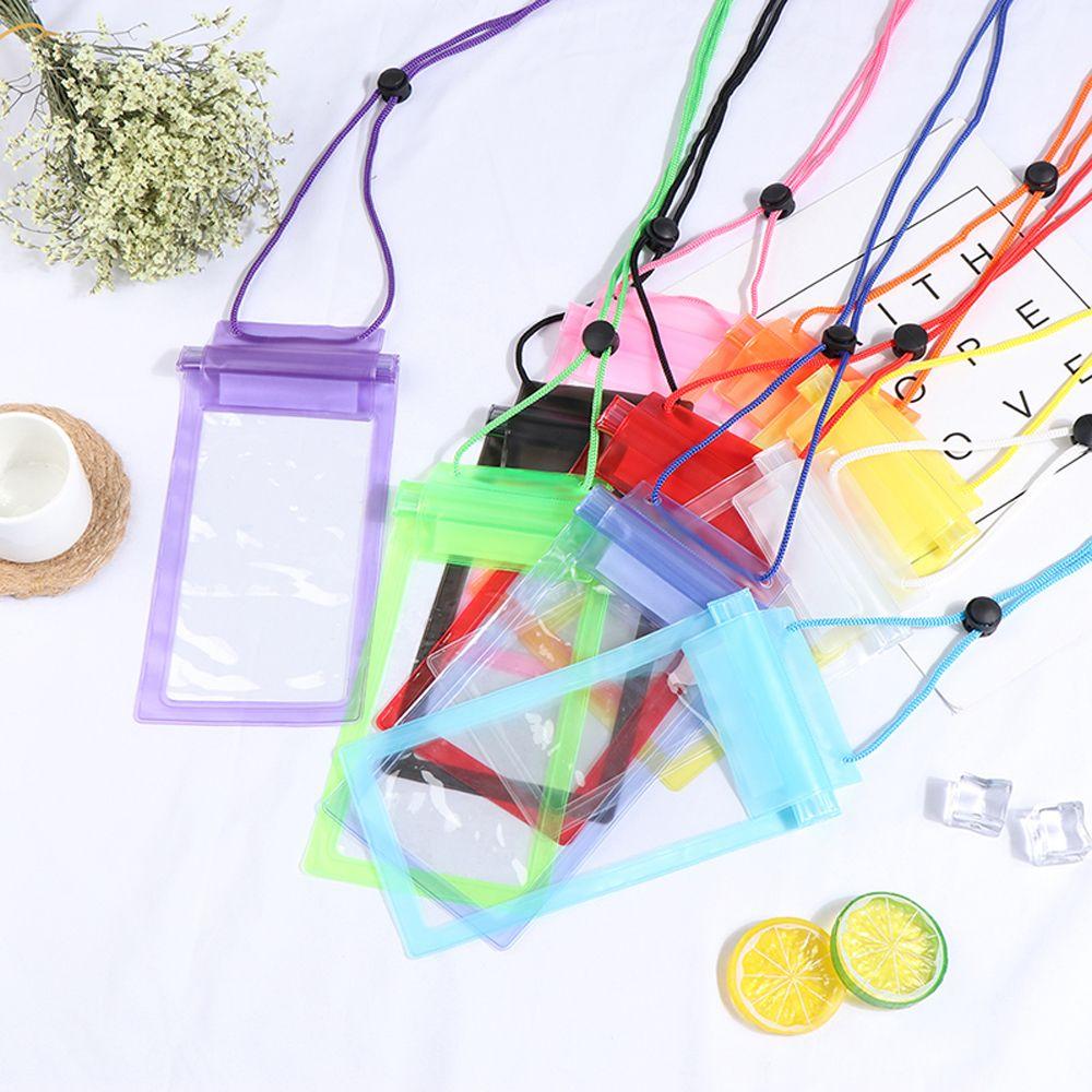 Storage Cases Mobile Phone Neck Pouch Sealed Bag Mobile Phone Waterproof Bags Underwater Pouch