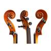 Yinfente 4/4, 3/4, 1/2, 1/4 Acoustic Violin Kit, 4-String, Maple Spruce Top, Ebony Fittings, Solid Wood, Handmade for Beginners, Kids, and Students, I
