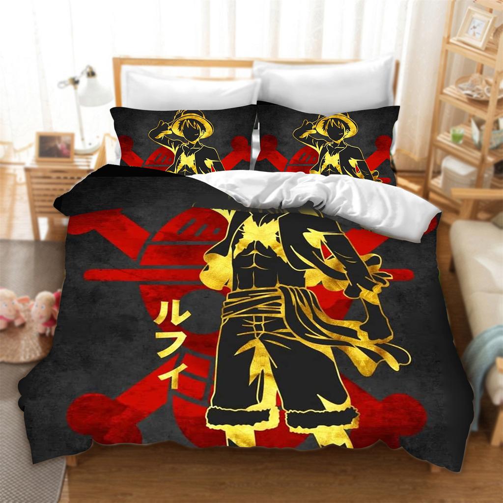 3-teiliges Bettwäscheset mit 1 Bettbezug, einteilig, Comforte Luxus, exquisites Geburtstagsgeschenk, 100 % Polyester, Heimdekoration