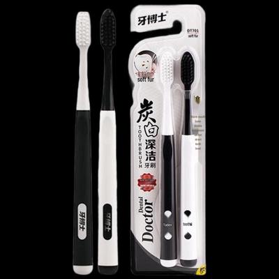 Dr. Tooth Charcoal Deep Clean Soft Toothbrush