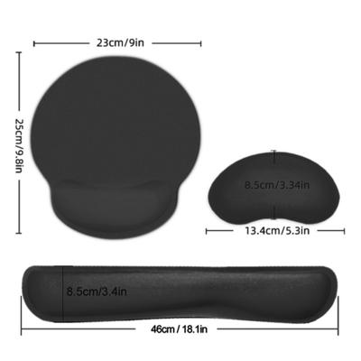Small Mouse Pad With Support Solid Color Large Mouse Pads Computer Hand Brace Wrist Anti-dirty Office Special Elbow Pads