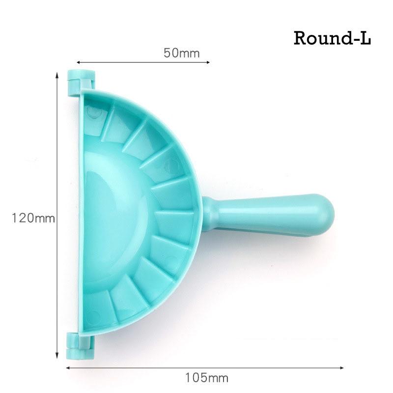 Creative Dumplings Mold Household Kitchen DIY Heart Butterfly Flower Shape Dumplings S/M/L Baking Plastic Mold Jiaozi Moulds