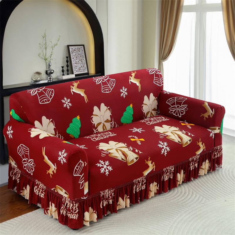 Skirt Sofa Cover Universal Elastic Sofa Cover All-Inclusive Universal Combination Sofa Cover