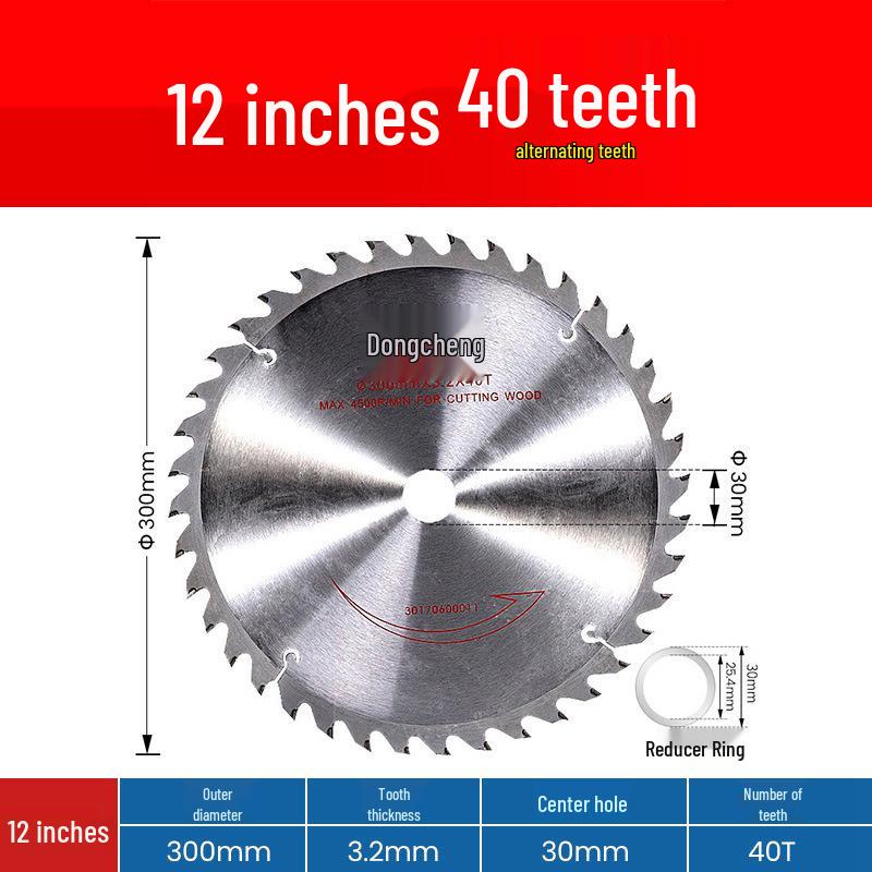 Circular Alloy Woodworking Saw Blade for Angle Grinder