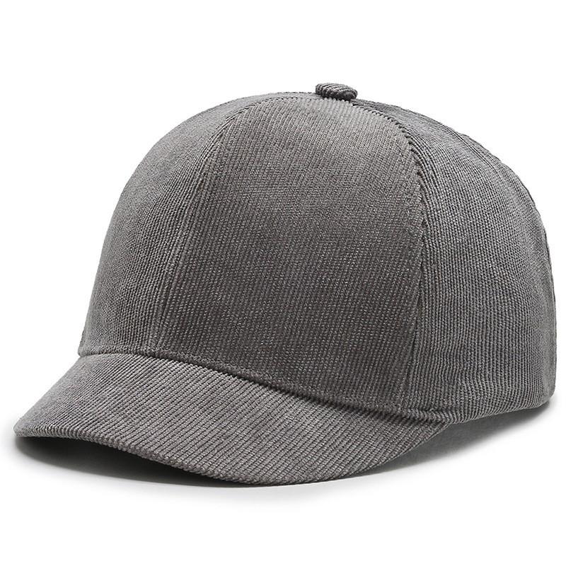 Polyester Baseball Cap With Short Brim For Casual Outdoor Wear