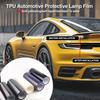 High Quality TPU PPF Film 0.3*3M/2M/1M/0.5M Car Headlight Protective Film Self-healing Anti Scratches Light Black/ Smoked Black