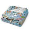 Morbida Coperta Calda Ragazze Bambini Decorativa Pulcinella di Mare Roccia Copriletto Plaid Coperta in Flanella per Arredamento Casa Copriletto per Divano Letto Stampa