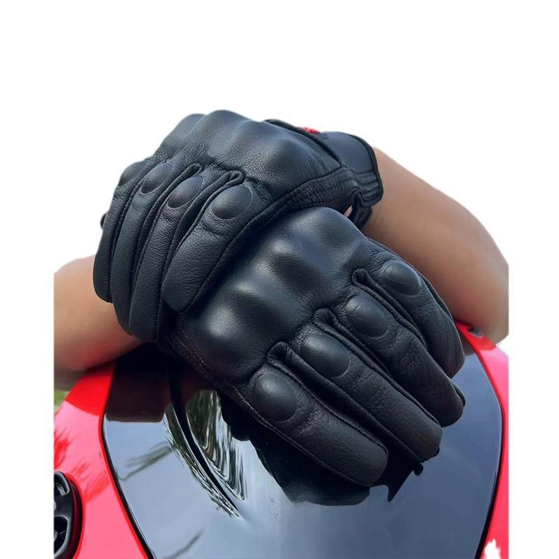 Motorcycle gloves riding gloves non-slip sports touch screen breathable sports retro ICON gloves outdoor