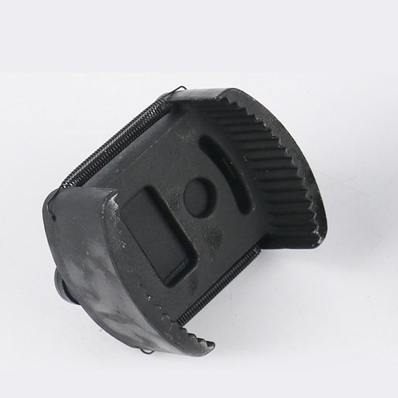 Universal Adjustable Oil Filter Wrench Two-Jaws 60-80mm Range Filter Remover Tool for Auto Maintenance