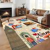 Custom personalization Paddington Bear Area Rug - Perfect For Kitchen, Bathroom,Laundry Room Decor Large Size Available,Gift All Seasons