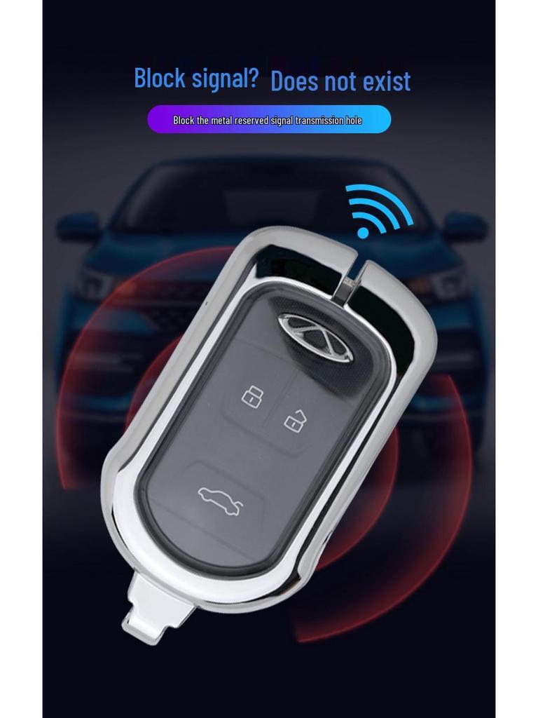 Chery Car Key Case Set for Tiggo 5, 3X, Arrizo 5, 7ex, GX, Fengyun 2, and EQ1