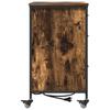 Cabinet with Charging Station Smoked Oak 76 x 41 x 72 cm