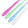 4Pcs  Soft Interdental Brush Single-Beam Tooth Cleaning for Dental Braces Gap Food Removal Daily Oral Hygiene