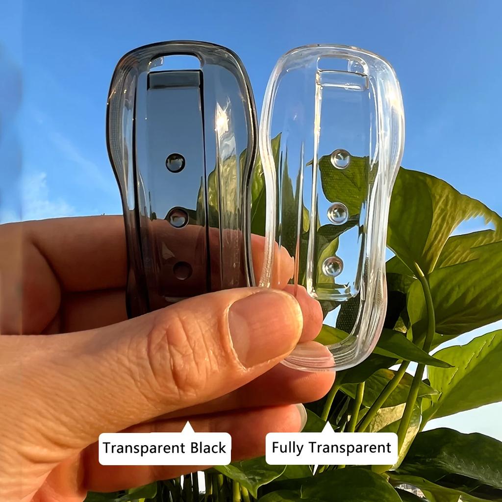 Clear Transparent Tpu Car Smart Key Cover Case For Porsche Cayenne Coupe Panamera Taycan 911 (992 Series) Accessories