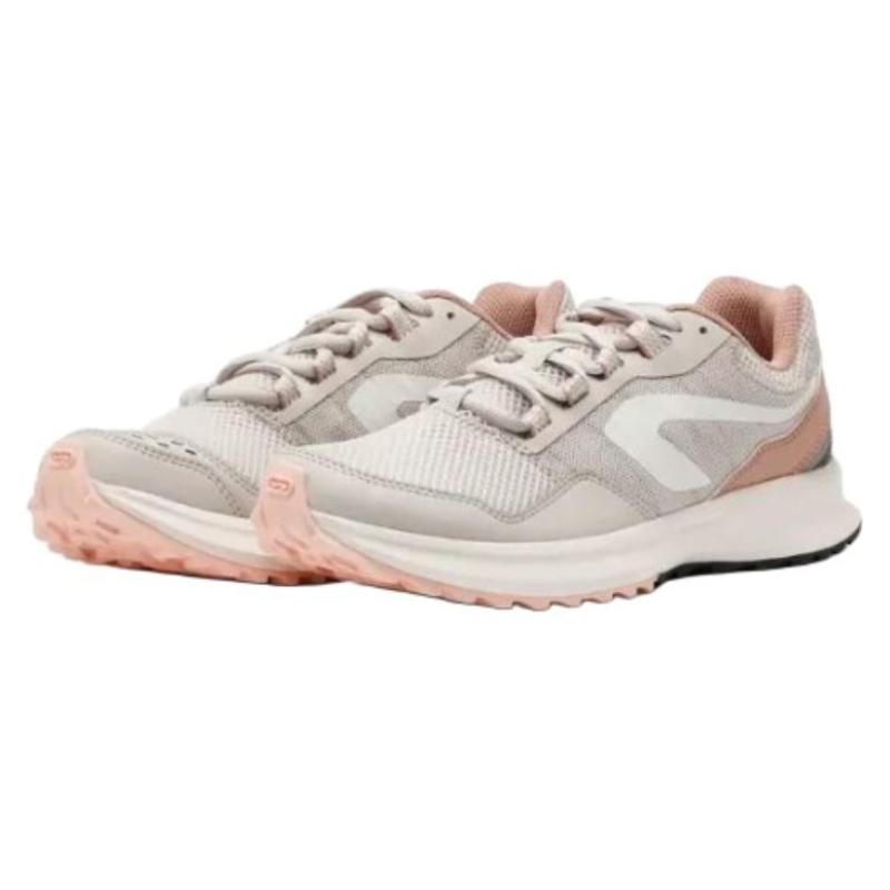 DECATHLON ACTIVE GRIP Casual Comfortable Short Grip Shock Absorption Abrasion Resistant Low-Top Running Shoes Women's Grey Brown