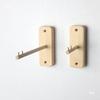 Large Outdoor Wall-Mounted Solid Wood Hook Wind Chime