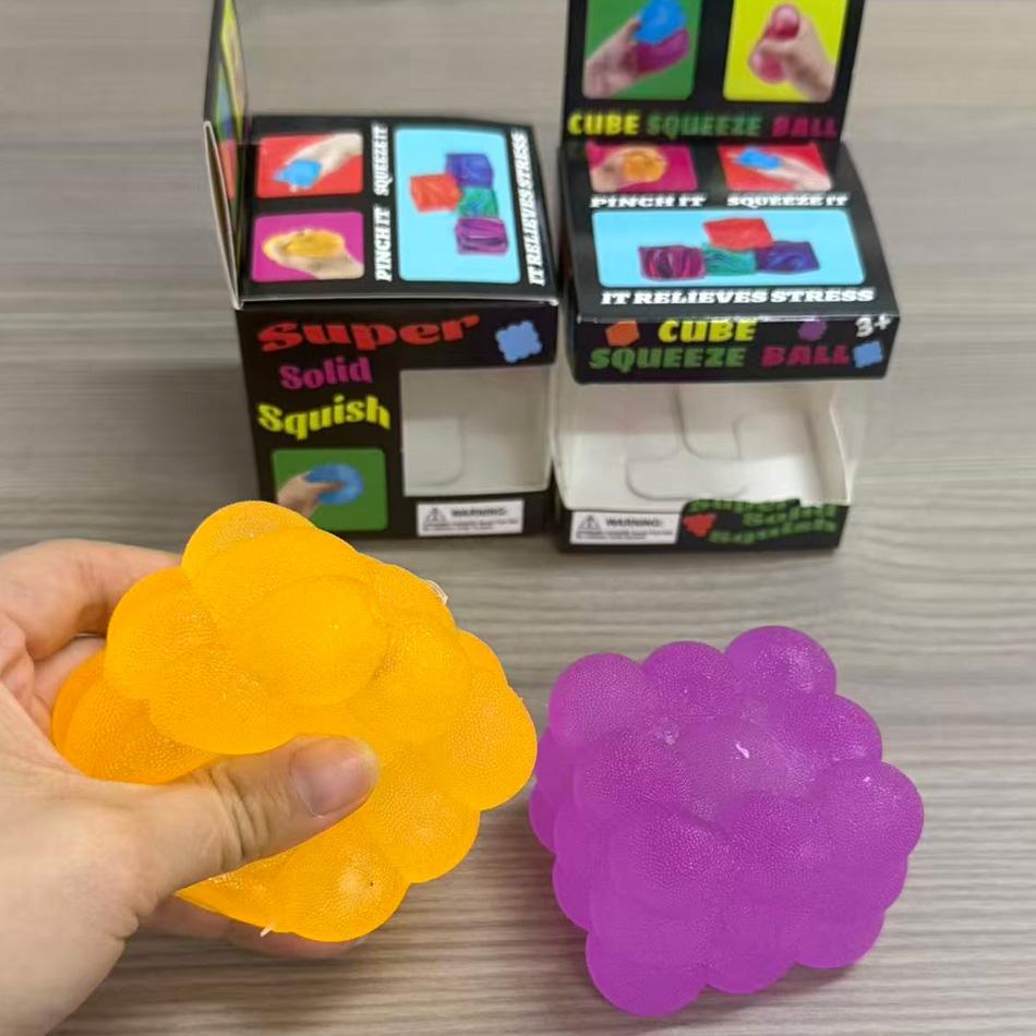 Mini Candy Shaped Plastic Stress Relief Toy Maltose Pinching Tool Soft Skin Friendly Durable Party Favors for Stress Relief