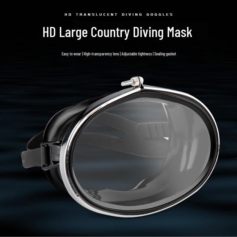 Pustar HD Tempered Glass Swimming Goggles & Diving Mask