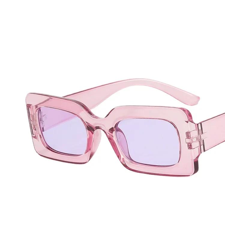 New Small Rectangular Women's Sunglasses Women Vintage Brand Sun Glasses Fashion Outdoor Street Photo Glasses UV400 Eyewear
