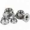 2/5/10pcs M4-M10 304 A2 Stainless Steel Prevailing Torque Type All Metal Insert Hex Hexagon Self Lock Nut With Flange Locknut
