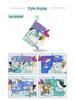 Aipinqi Baby Animal Tail Cloth Book – Tear-Resistant, Crinkle Paper Educational Toy for Early Learning.