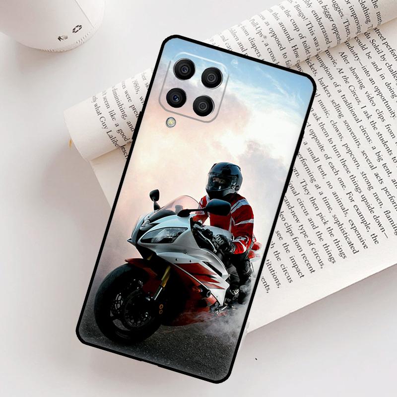 

Retro Moto Cross Motorcycle Case For Samsung Galaxy M21 M31 M13 M33 M53 M15 M35 M55 M16 M36 M56 M12 M32 M52 M14 M34 M54 Samsung M31