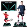 Football Footwork Mat Portable Non-slip Silent Kids Teens Adults All Levels Player Agility Soccer Footstep Dribbling Training Floor Pad