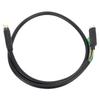 Electric Bike Motor Extension Cable M6 Male 9 Pin Waterproof Extension Cable for Front Rear Hub Motor Conversion Kit