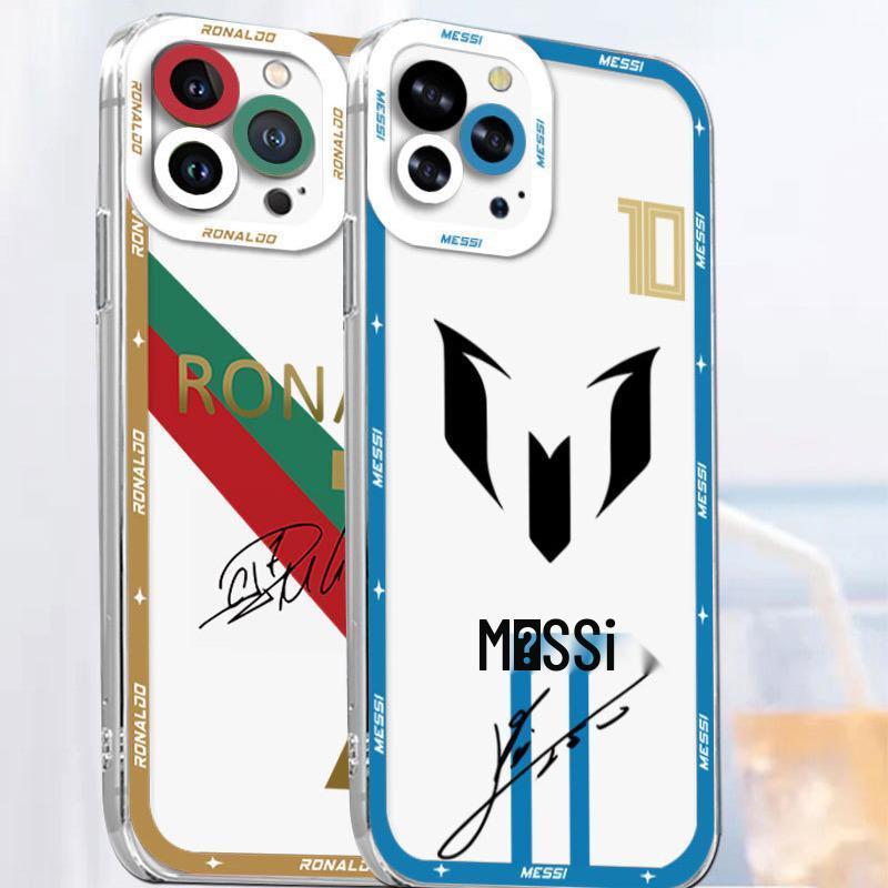 World Cup iPhone 17 Pro Messi Argentina Transparent Case