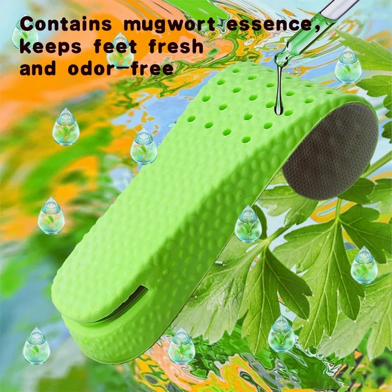 height increase insole Men Women Growing Sole Shoes Insoles Quality Sports Air Shock Absorbing Anti-Odour Shoe Pads 1Pair