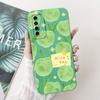 For Huawei P Smart 2021 Case Huawei Y7A PPA-LX3 PPA-LX1 PPA-LX2 Elegant Printing Soft Silicone Shockproof Phone Cases