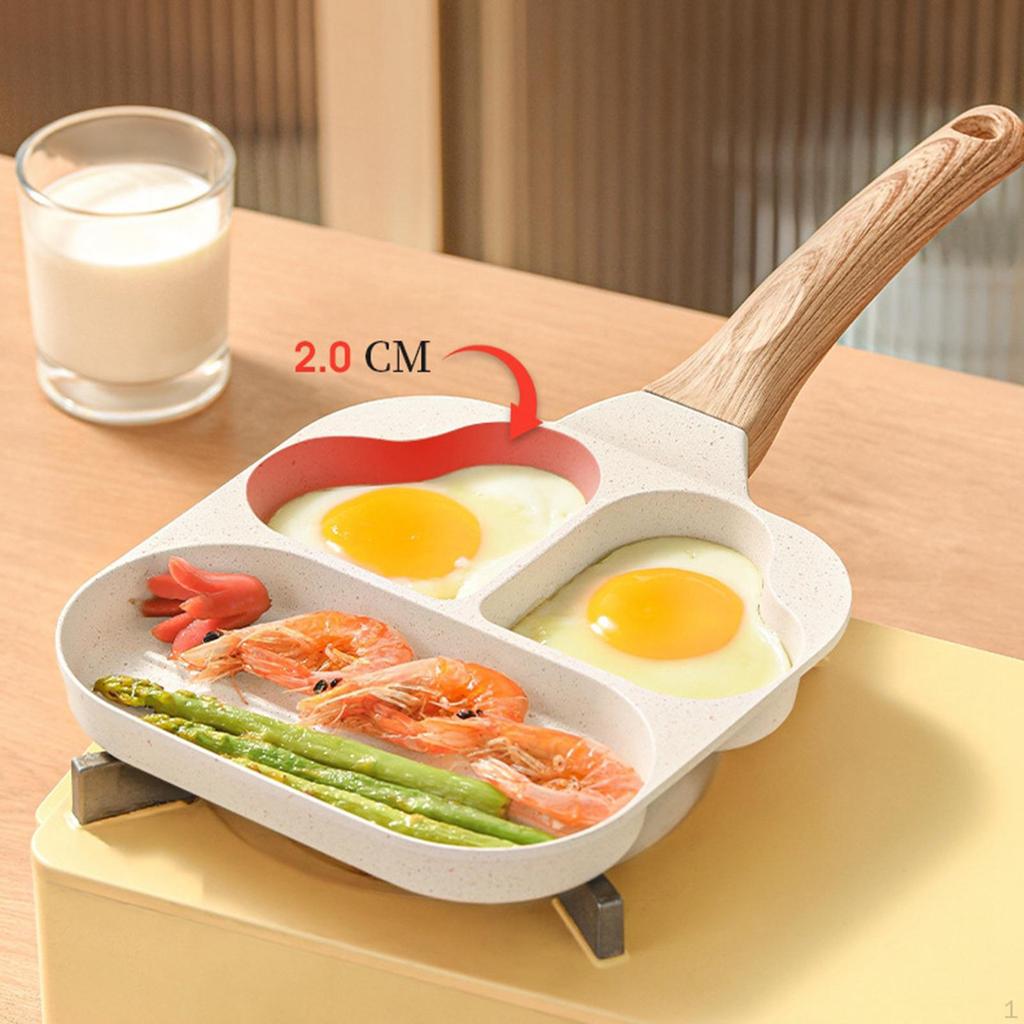 Egg Frying Pan Cooker Mini Pancake Nonstick for