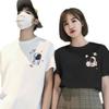 Couple clothing summer clothing new trend ins spring and summer loose Korean version short-sleeved T-shirt Hong Kong style student clothing