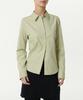Woman Women'S Slim Fit Shirt [Pale Green]