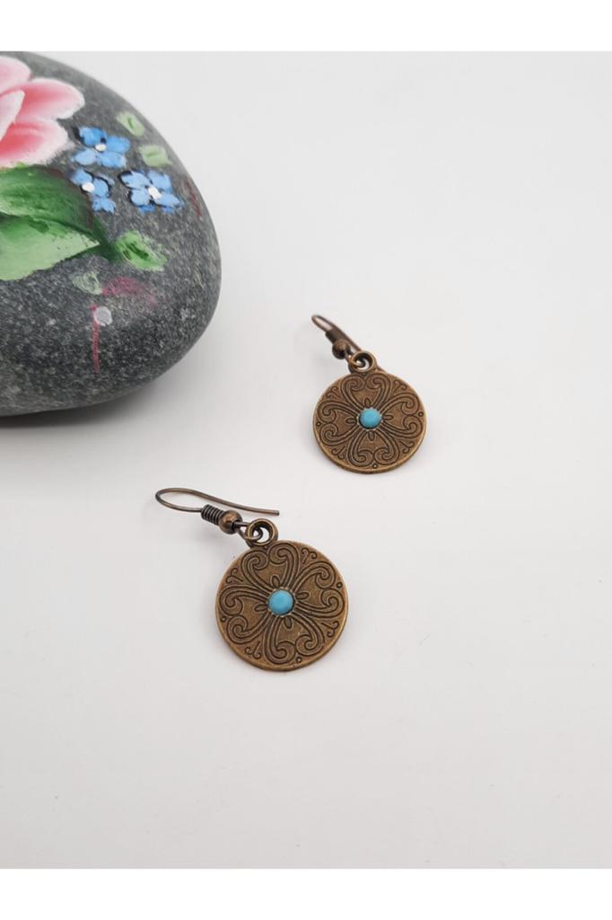 Valentine's Day Birthday Gift Handmade Ethnic Authentic Hippie Bohemian Fashion Jewelry Earrings