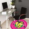 1pc Tweety Bird Round Carpet, Made of Polyester,Perfect for Decorating Office Chairs, Living Rooms Fplt136
